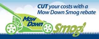 Mow Down Smog Rebate