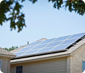 A photo of Resdiential Solar Panels